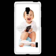 Coque LG F6 Bébé accro au mobile