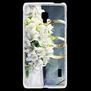 Coque LG F6 Composition florale mariage