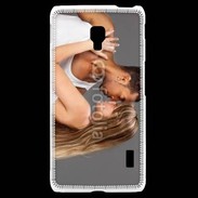 Coque LG F6 Couple métisse 1