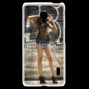 Coque LG F6 Femme métisse hip hop r'n'b sexy