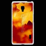 Coque LG F6 feuilles d'automne