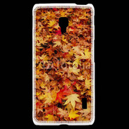 Coque LG F6 feuilles d'automne 2