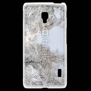 Coque LG F6 Forêt enneigée