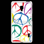 Coque LG F6 Symboles de paix 2
