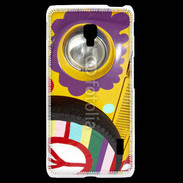 Coque LG F6 Voiture Hippie style