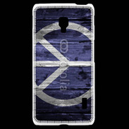 Coque LG F6 Peace and love grunge