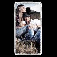 Coque LG F6 Hippie amoureux et tranquile