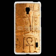 Coque LG F6 Hiéroglyphe sur colonne