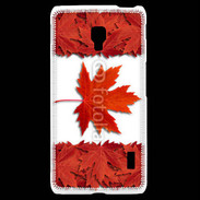 Coque LG F6 Canada en feuilles