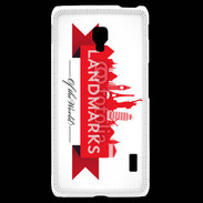 Coque LG F6 Landmarks 1