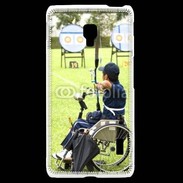 Coque LG F6 Tir à l'arc handisport