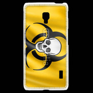 Coque LG F6 Tête de mort Biohazard