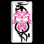 Coque LG F6 Tête de Mort Tatouage 10