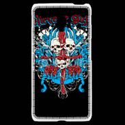 Coque LG F6 Tête de Mort Believe or Suffer