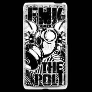 Coque LG F6 Tête de Mort Police