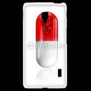 Coque LG F6 Gélule tête de mort