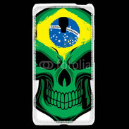 Coque LG F6 Brésil Tête de Mort