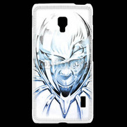 Coque LG F6 Monstre en dessin bleu