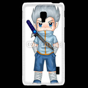 Coque LG F6 Chibi style illustration of a superhero 2