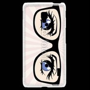 Coque LG F6 Paire de lunettes