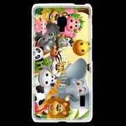 Coque LG F6 Cartoon animaux fun