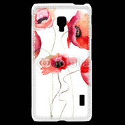 Coque LG F6 Peinture de Coquelicots