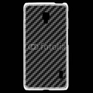 Coque LG F6 Fibres de carbone
