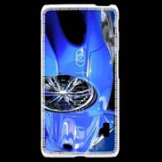 Coque LG F6 Speedster tuning bleu