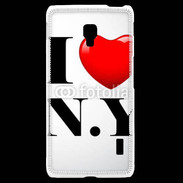 Coque LG F6 I love New York