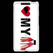 Coque LG F6 I love my shoes