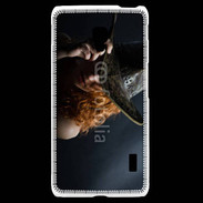 Coque LG F6 Girl danse country