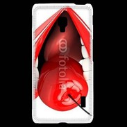 Coque LG F6 Cerise et bouche 2