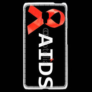 Coque LG F6 Solidarité Sida