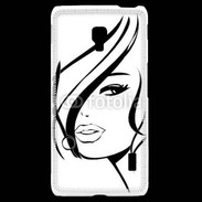Coque LG F6 Coiffure