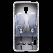 Coque LG F6 Coupe de champagne lesbienne