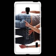 Coque LG F6 Couple gay sexy femmes 