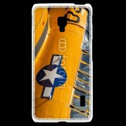 Coque LG F6 Avion T6 vintage
