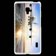 Coque LG F6 Atterrissage d'un avion de ligne