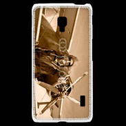 Coque LG F6 Femme pilote d'avion