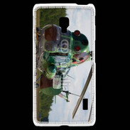 Coque LG F6 Hélicoptère militaire