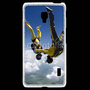 Coque LG F6 Parachutiste en chute libre à l'envers 5
