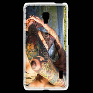 Coque LG F6 Tatouage homme sexy