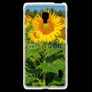 Coque LG F6 Champs de Tournesol