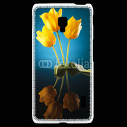 Coque LG F6 Miroir de tulipes