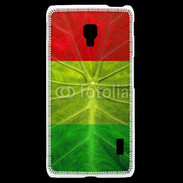 Coque LG F6 Feuille rasta