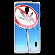 Coque LG F6 Interdiction de cannabis