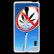 Coque LG F6 Interdiction de cannabis 2