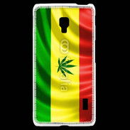 Coque LG F6 Drapeau cannabis