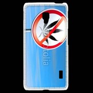 Coque LG F6 Interdiction de cannabis 4