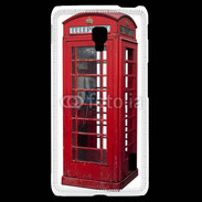 Coque LG F6 Cabine téléphonique rouge